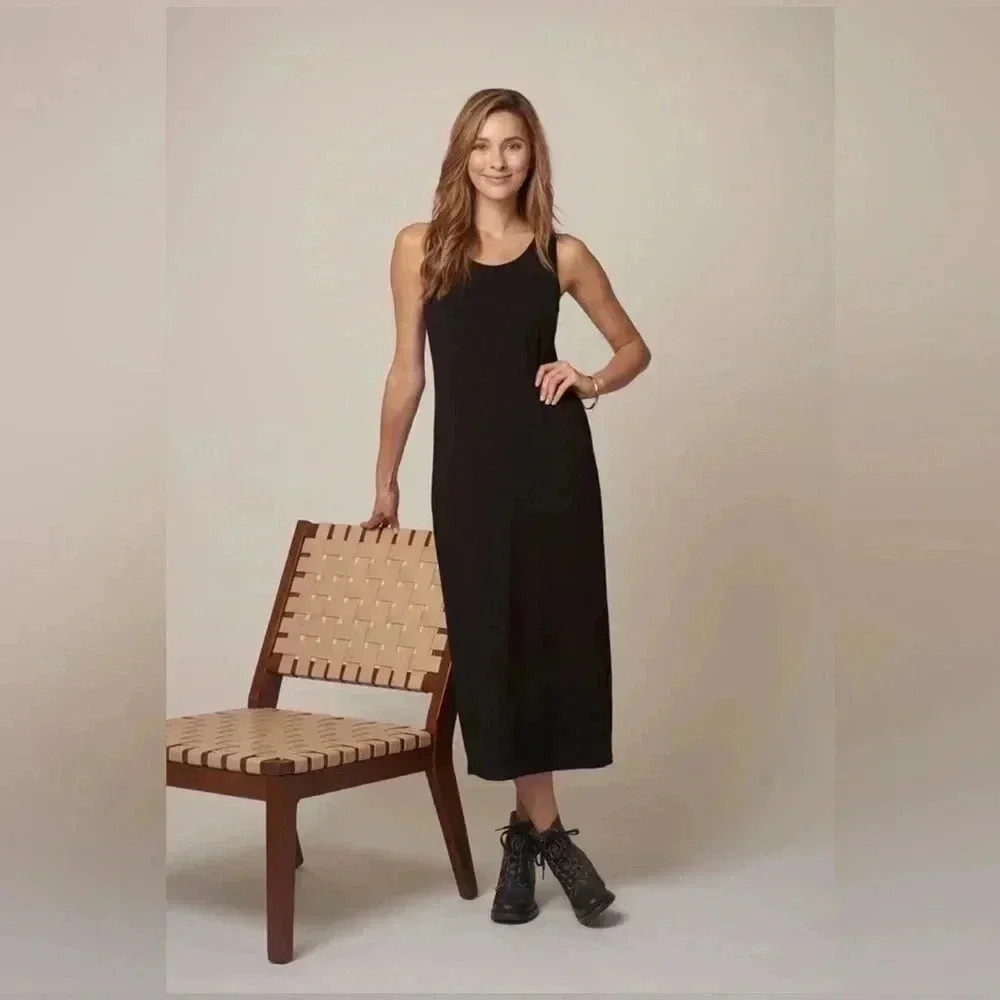 Habitat Long Knit Travel Dress Size M